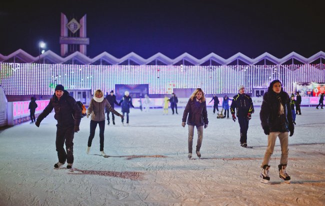 Каток «Лед» в парке «Сокольники» 2019/2020 - «Праздники»