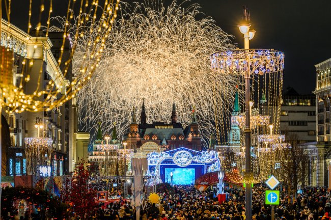 Новогодний салют 2020 в Москве - «Новости музыки»