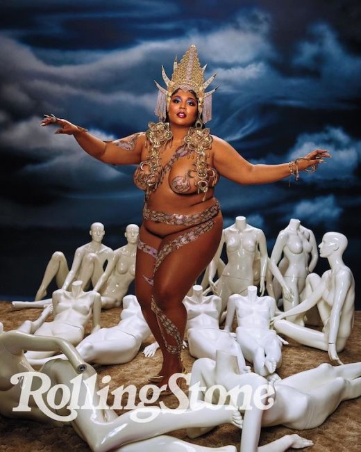 Лиззо снялась для откровенной обложки Rolling Stone - «Новости Музыки»