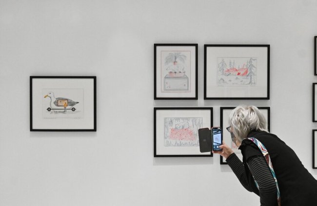Выставка «Современная графика из собрания Центра Помпиду. Дар Флоранс и Даниэля Герлен» - «Выставки»
