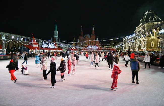 ГУМ-Каток на Красной площади 2021–2022 - «Активный отдых»