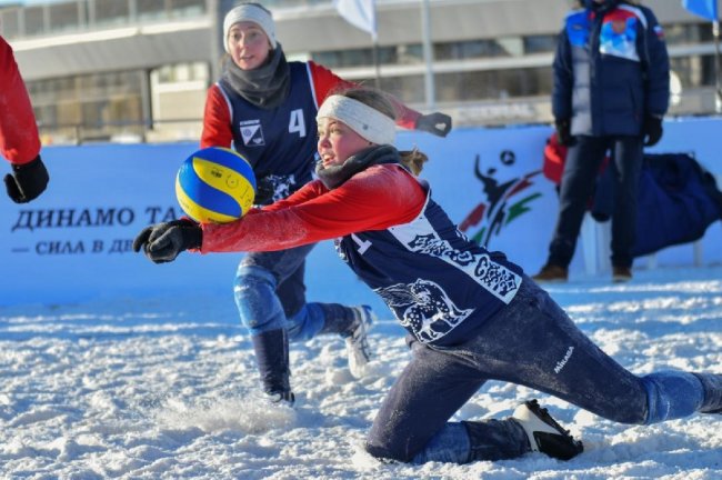 Первый этап Кубка России по волейболу на снегу 2023 - «Шоу»