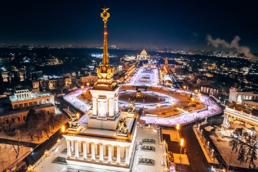 Каток на ВДНХ 2025–2026 - «Активный отдых»