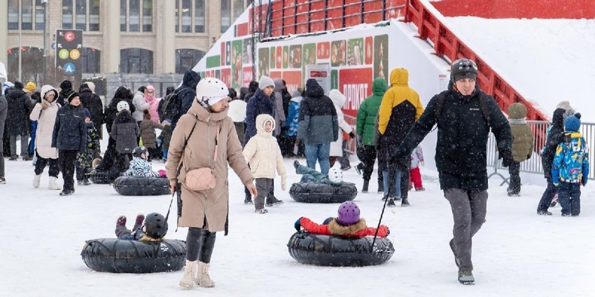 Зимний спортивный фестиваль в «Лужниках» 2025–2026 - «С детьми»