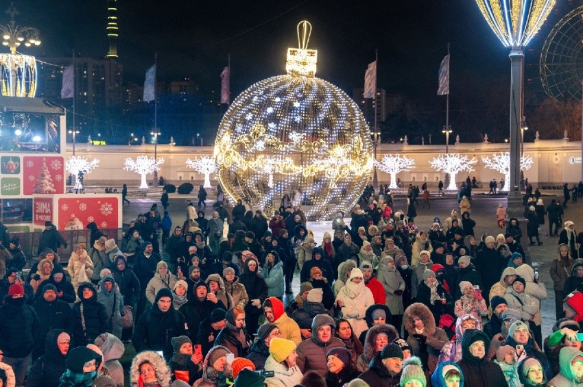 Новогодняя ночь на ВДНХ 2025–2026 - «Фестиваль»