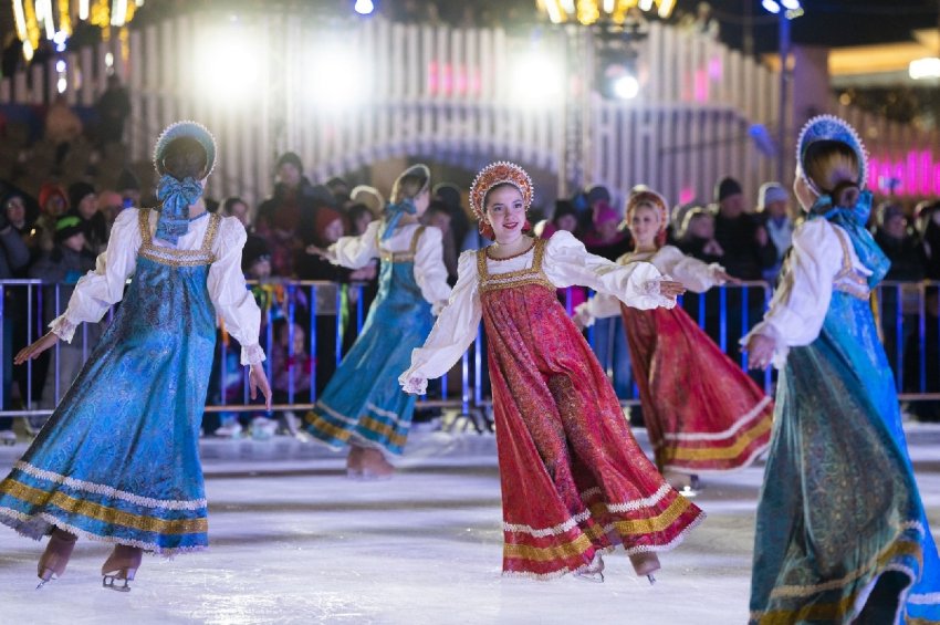 Программа в русском стиле на катке ВДНХ 2026 - «Праздники»