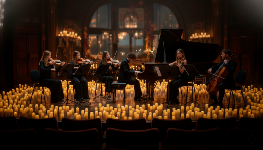 Концерт при свете сотен свечей «Саундтреки: Эйнауди, Циммер» - «Шоу»