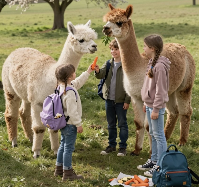 Бесплатный вход для детей в «Альпака Парк» на весенние каникулы 2026 - «Активный отдых»
